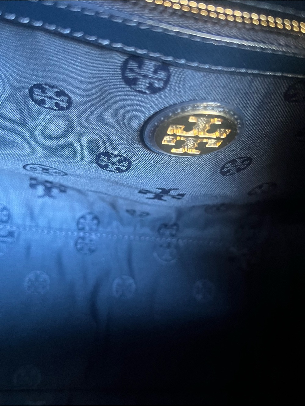 Tory Burch Navy Saffiano Satchel - Brand New With Tags
Never used. - Picture 6 of 16